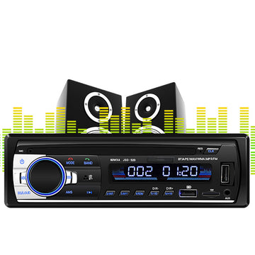 Autoradio Bluetooth double USB voiture MP3 voiture simple broche 12V Bluetooth lecteur carte U disque autoradio